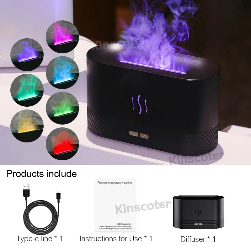 Diffuseur Cheminée Effet Flamme