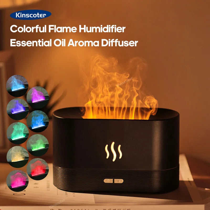 Diffuseur Cheminée Effet Flamme